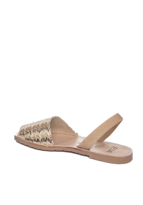 Multi flat sandal RIA MENORCA | 27062CAMEL-ANTEC/6482